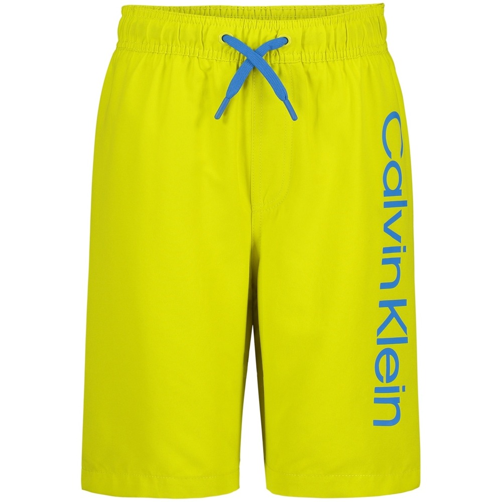 Calvin Klein Big Boys Swim Trunks - Sulphur Spring - Size Medium